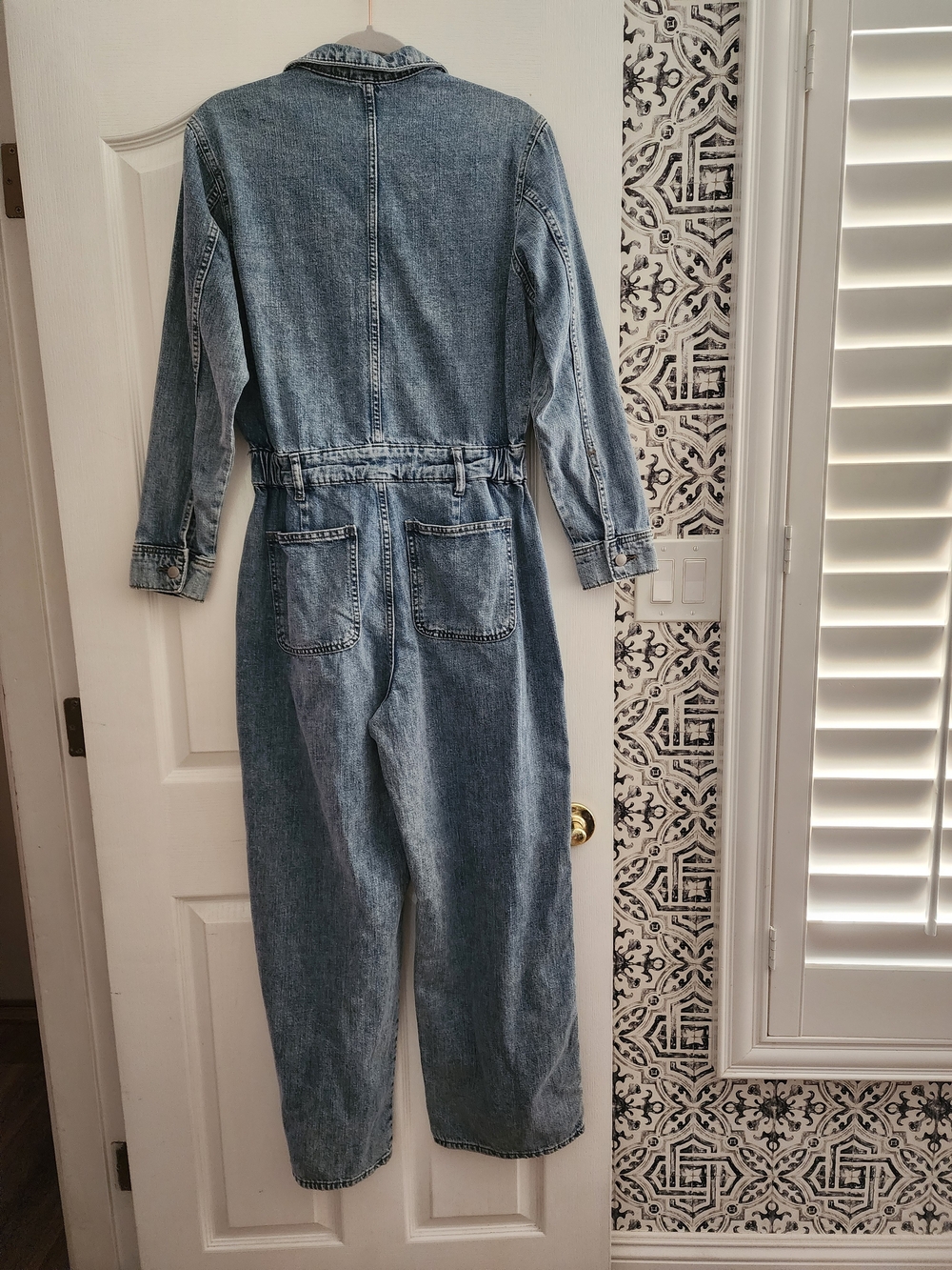 Universal Thread Light Blue Denim Women's Jumpsuit Overalls - NWT Size 8 - Picture 4 of 4